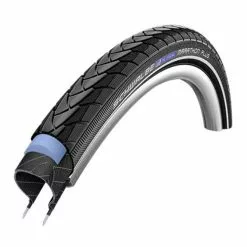 Copertoncino Da Ciclismo Schwalbe Marathon Plus HS440 26x1.50 Rigido Nero Con Riflettente