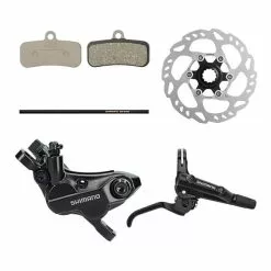 Freno A Disco Idrico Shimano MT501 4 Pistoni Posteriore + Disco Center Lock