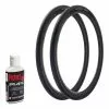 Set Da 2 Copertoni Hutchinson Overide 700x35 Tubeless + Liquido Antiforature Protect Air Max 120ml