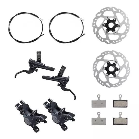 Kit Freni A Disco Idrico Shimano SLX M7100 + Disco Center Lock 1 Kit Freni A Disco Idrico Shimano SLX M7100 + Disco Center Lock