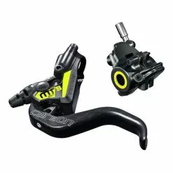 Freno A Disco Magura MT8 SL Carbon Idrico FlatMount Leva 1 Dito Nero Giallo