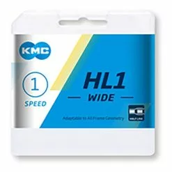 Catena Kmc HL710 Silver Media Maglie 100 Maglie Single Speed