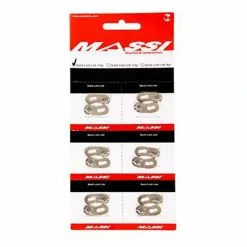 Gancio Catena Massi 12V (6 Unità) Argento