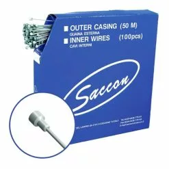 Cavo Per Freno Saccon Acciaio 1.5x1800mm (100 Unità).