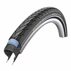Copertone Rigido Schwalbe Marathon Plus 28x1.00 HS440 SmartGuard V-Guard TwinSkin Riflettente Nero