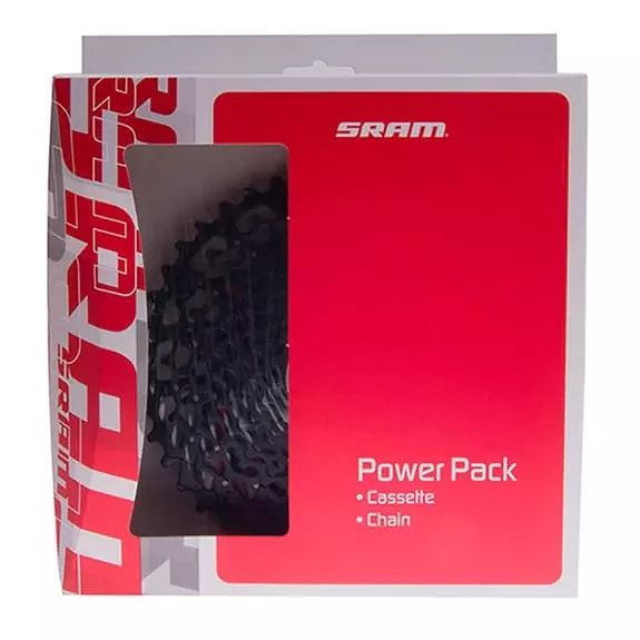 Power Pack SRAM Pacco Pignoni PG-1130 11/32 + Catena PC-1130 11V 1 Power Pack SRAM Pacco Pignoni PG-1130 11/32 + Catena PC-1130 11V