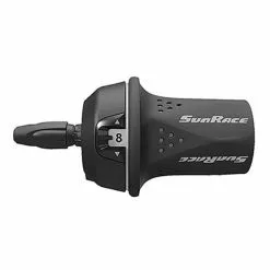 Comando Cambio Destro SunRace TSM21 Twist 8v Nero
