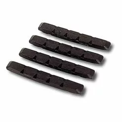 Kit 4 Pattini RX SwissStop nero alluminio