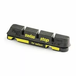 Kit 4 Pattini SwissStop Flash Nero Carbonio